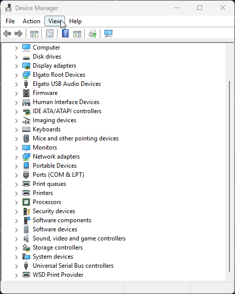 Device Manager Driver Removal